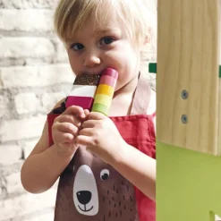 Glaces factices en bois Boutique sucette glacée