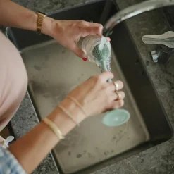 Goupillon en silicone Cambridge Blue