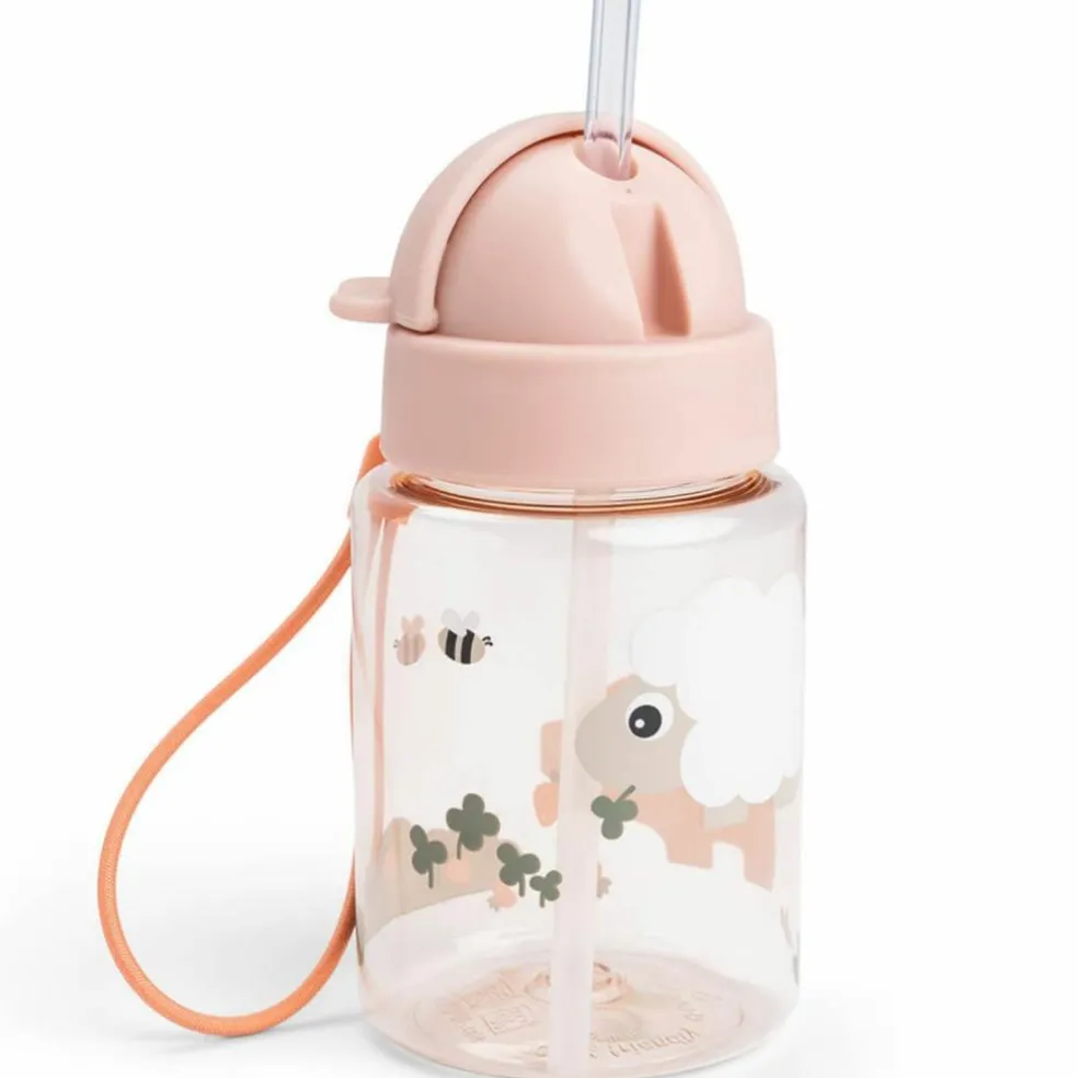Gourde à paille Tiny farm Rose