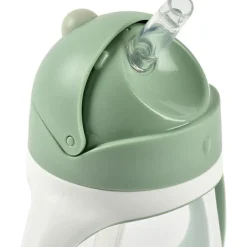 Gourde à paille vert sauge (300 ml)