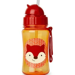 Gourde à paille Zoo renard (350 ml)