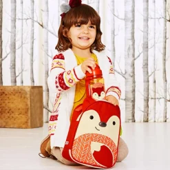 Gourde à paille Zoo renard (350 ml)