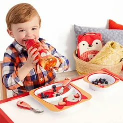 Gourde à paille Zoo renard (350 ml)