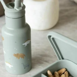 Gourde Dino vert (350 ml)