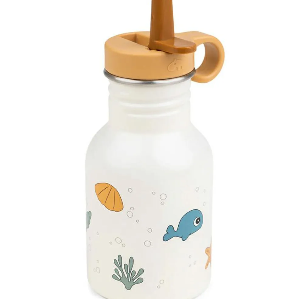 Gourde inox Sea friends beige (350 ml)