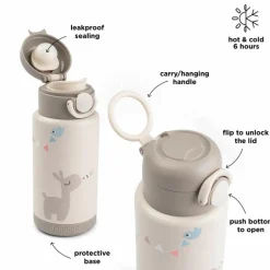 Gourde isotherme Celebration Sable (340 ml)