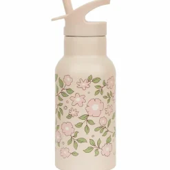 Gourde isotherme Fleurs roses (350 ml)