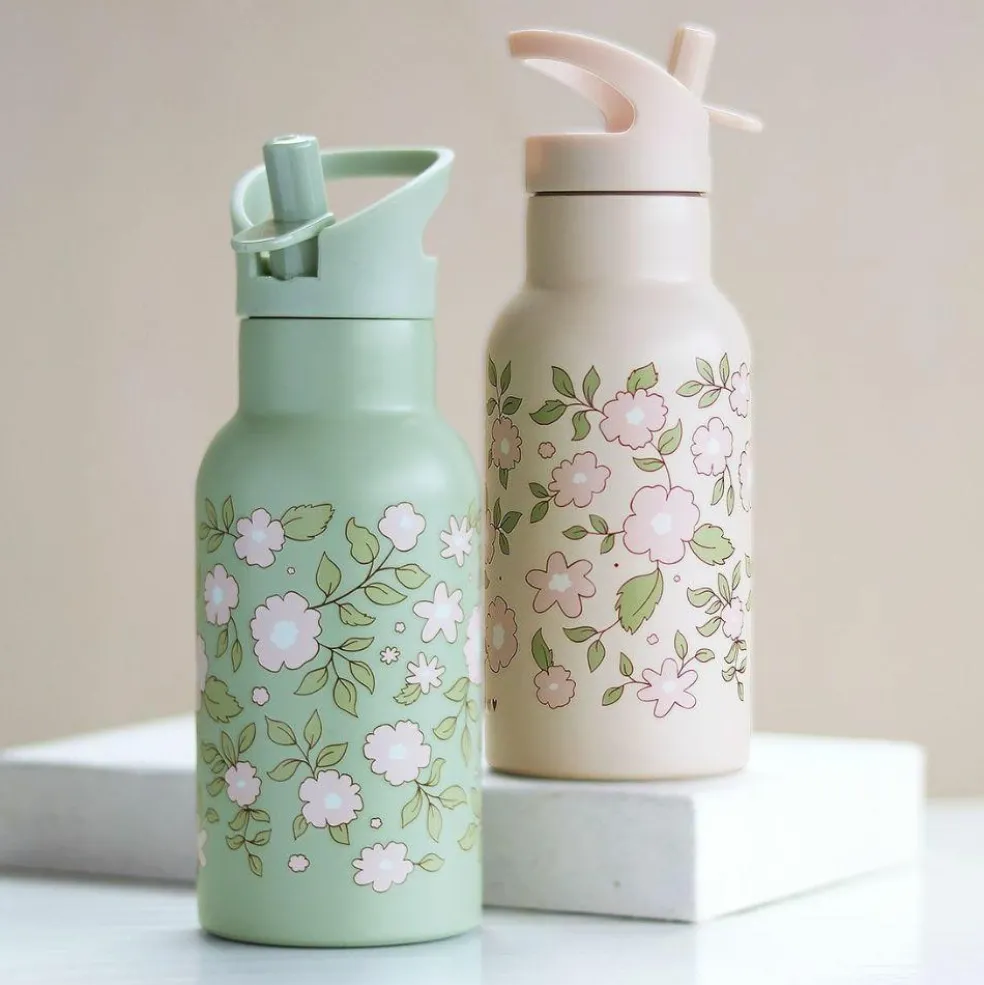 Gourde isotherme Fleurs sauge (350 ml)