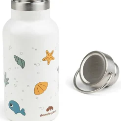 Gourde isotherme Sea friends beige (350 ml)