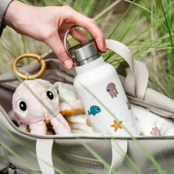 Gourde isotherme Sea friends beige (350 ml)