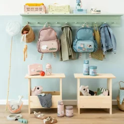 Gourde isotherme Tiny farm Bleu (340 ml)