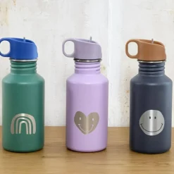 Gourde pour enfant inox Little Gang Coeur