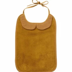 Grand bavoir bambou et gaze de coton havane