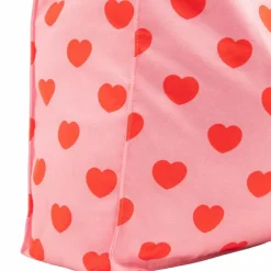 Grand cabas Rouge et Cœurs