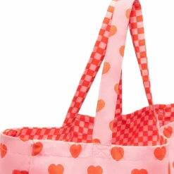 Grand cabas Rouge et Cœurs