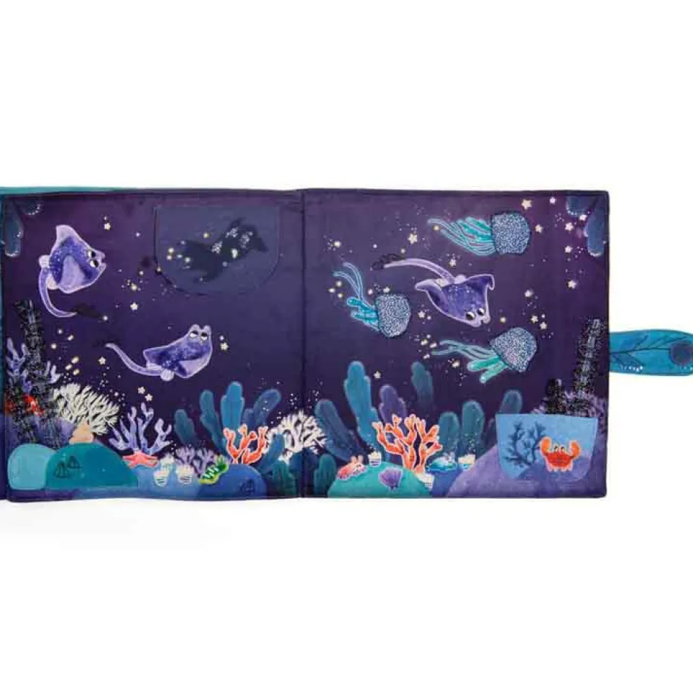 Grand livre d'activités en tissu Les aventures de Paulie