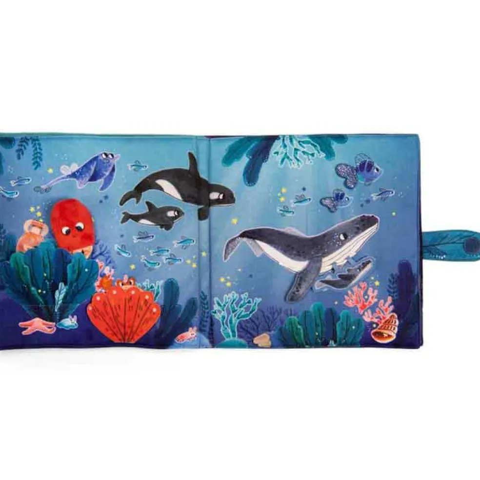 Grand livre d'activités en tissu Les aventures de Paulie