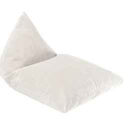 Grand pouf Marshmallow velours côtelé