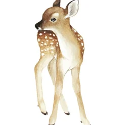 Grand sticker Oh deer faon (26 x 60 cm)