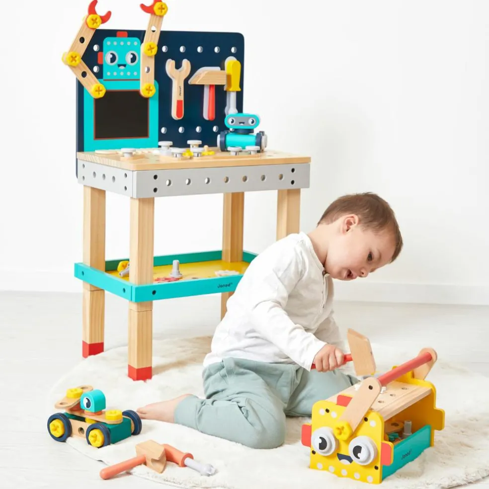Grand établi Brico'kids robot (51 pièces)