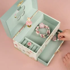 Grande boîte à bijoux musicale Fairy Garden