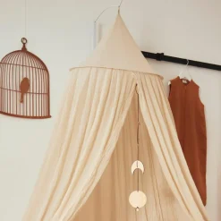 Grande flèche de lit blanche (pour ciel de lit 245 cm)