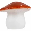 Grande lampe veilleuse champignon Brique Rouge