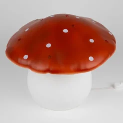 Grande lampe veilleuse champignon Brique Rouge