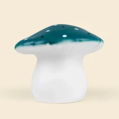 Grande lampe veilleuse champignon Bleu Sacrelle