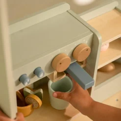 Grande machine à café en bois FSC