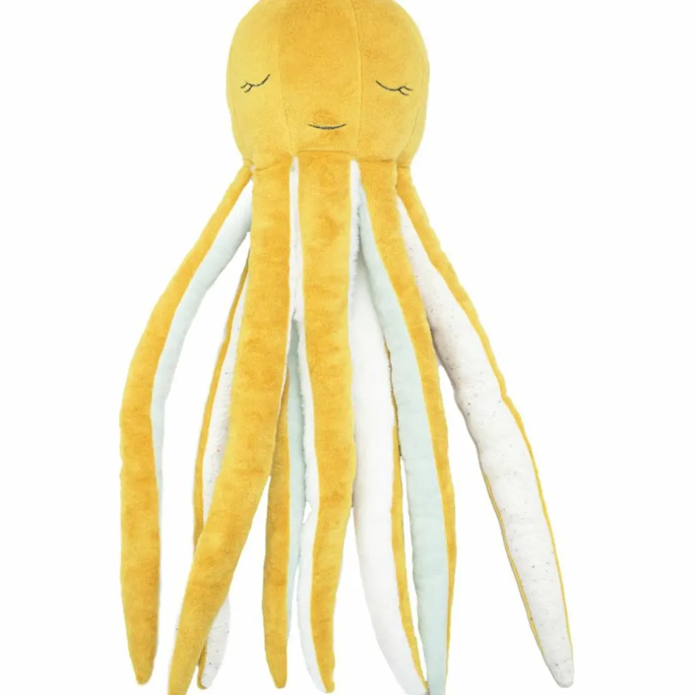 Grande peluche Poulpie Au Large de Nova Ocre (60 cm)