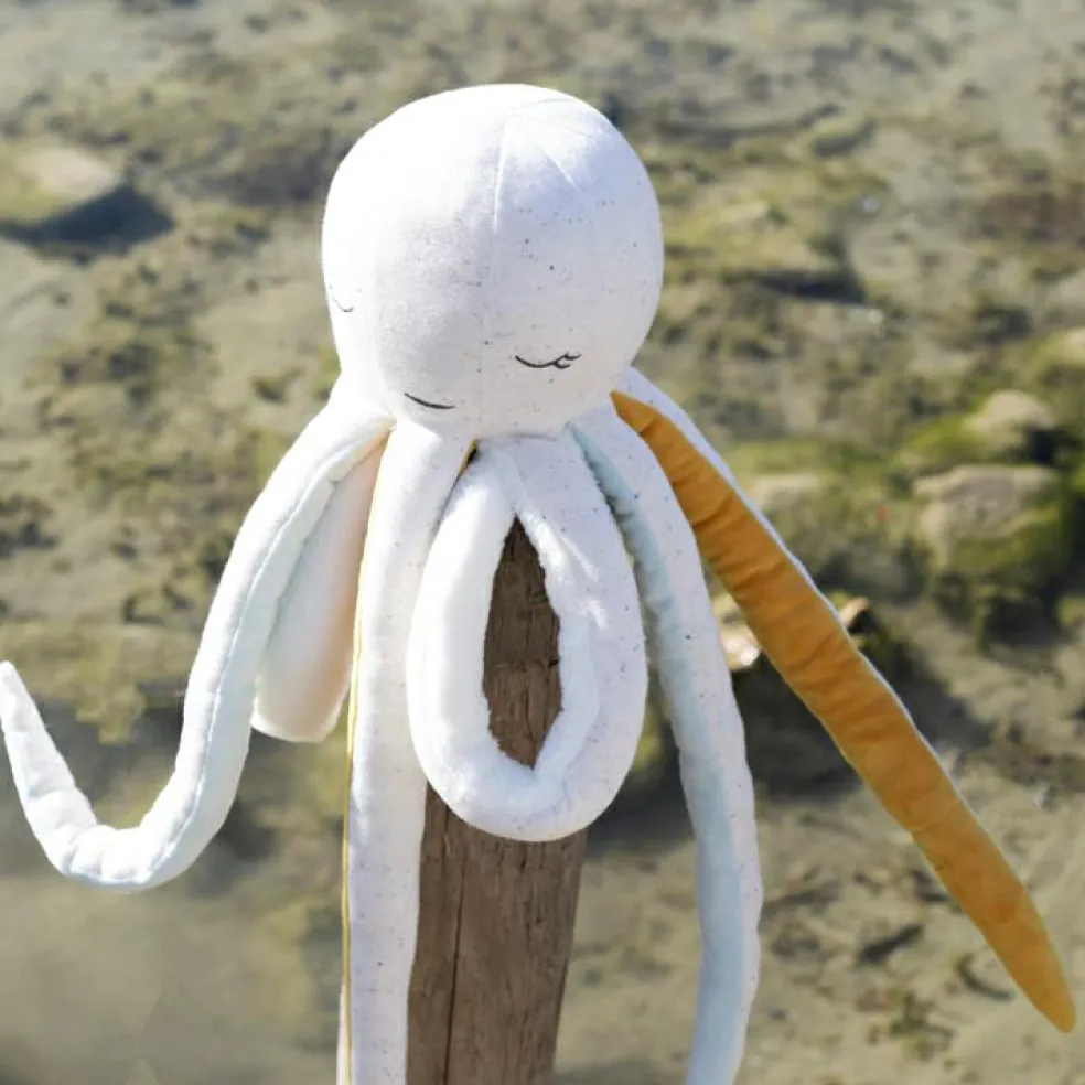 Grande peluche Poulpie pieuvre Au Large de Nova (60 cm)