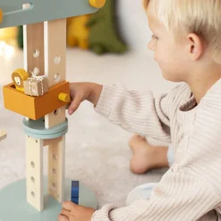 Grue de construction en bois All animals