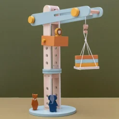 Grue de construction en bois All animals