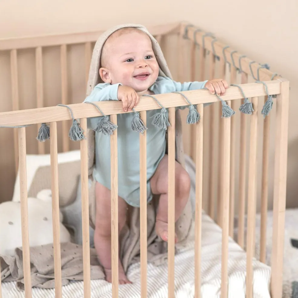 Guirlande en coton Neverending Story bleu