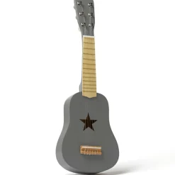 Guitare en bois gris clair