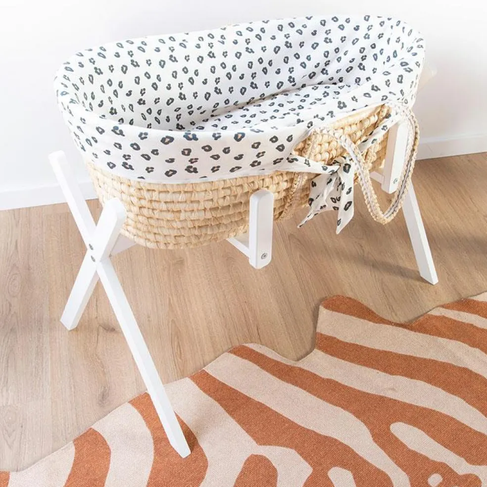 Habillage couffin Moïse Jersey léopard