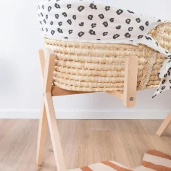 Habillage couffin Moïse Jersey léopard