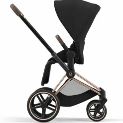 Habillage de Siège pour poussette Priam 4 et Epriam 2 - Sepia Black