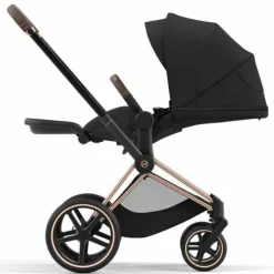 Habillage de Siège pour poussette Priam 4 et Epriam 2 - Sepia Black