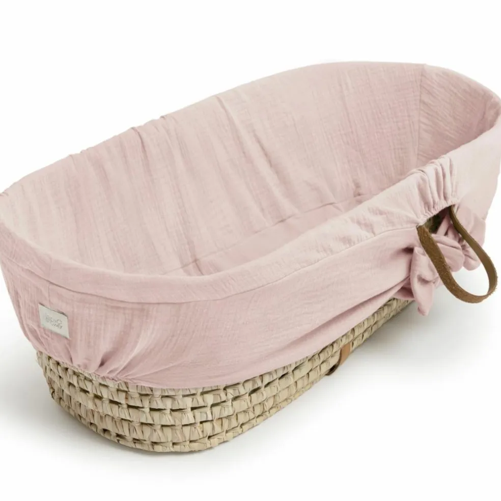 Habillage pour couffin Candy Nude Powder