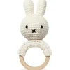 Hochet anneau de dentition Miffy blanc
