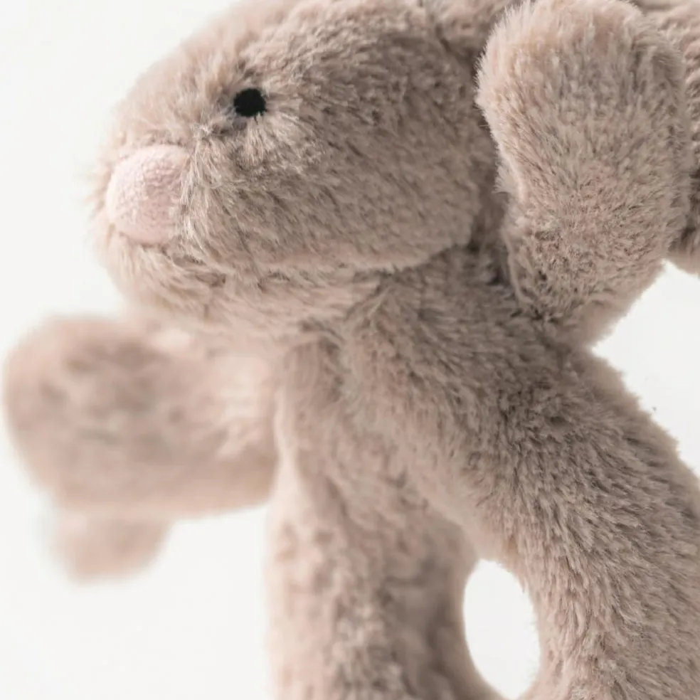 Hochet Bashful Lapin Beige (18 cm)