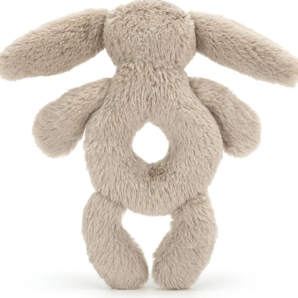 Hochet Bashful Lapin Beige (18 cm)