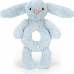 Hochet Bashful Lapin Bleu (18 cm)