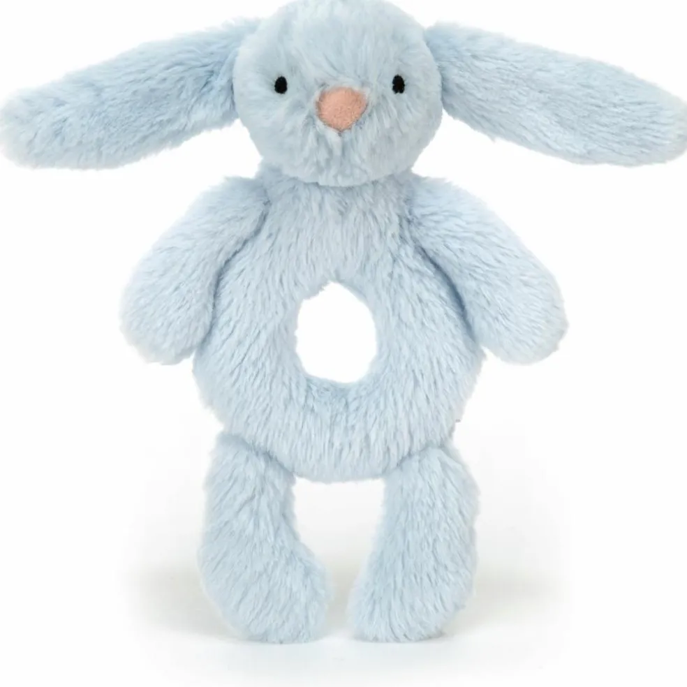 Hochet Bashful Lapin Bleu (18 cm)