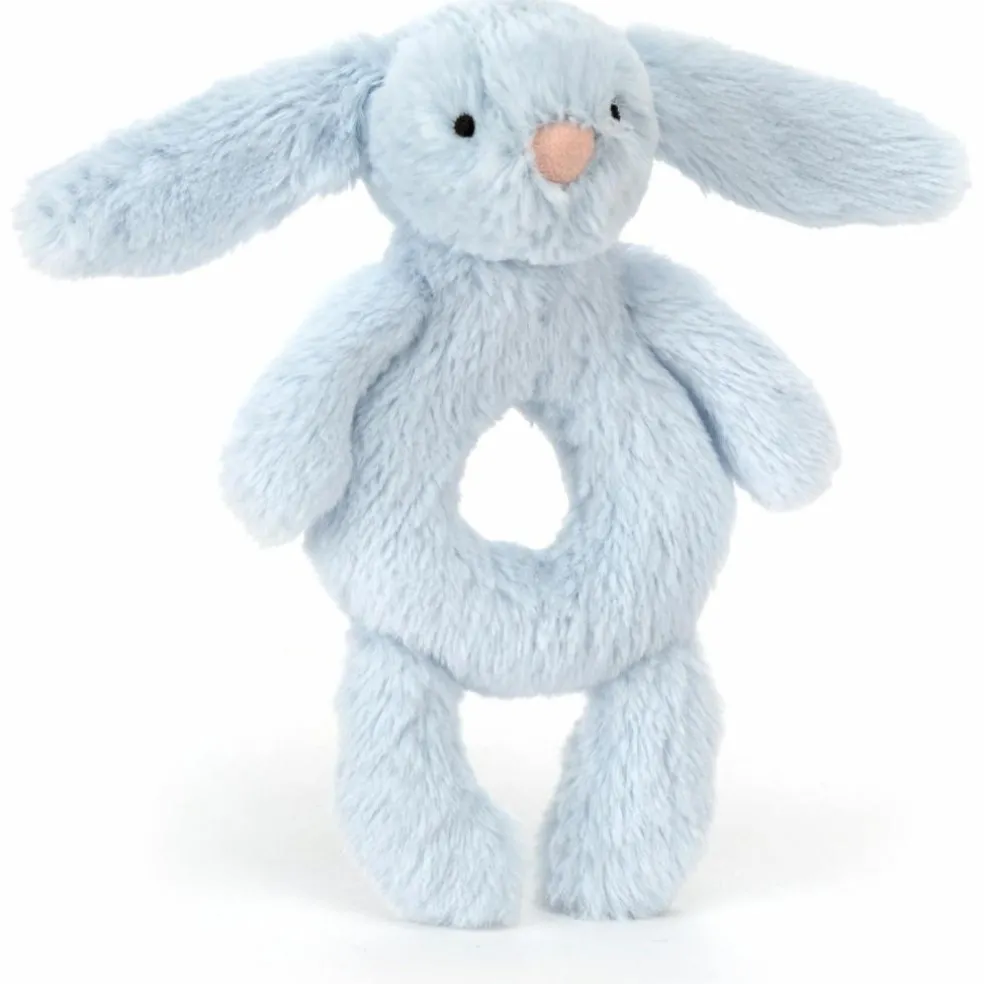 Hochet Bashful Lapin Bleu (18 cm)
