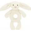 Hochet Bashful Lapin Crème (18 cm)