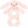 Hochet Bashful Lapin Rose (18 cm)
