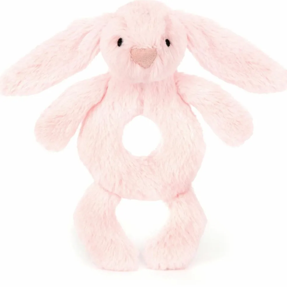 Hochet Bashful Lapin Rose (18 cm)